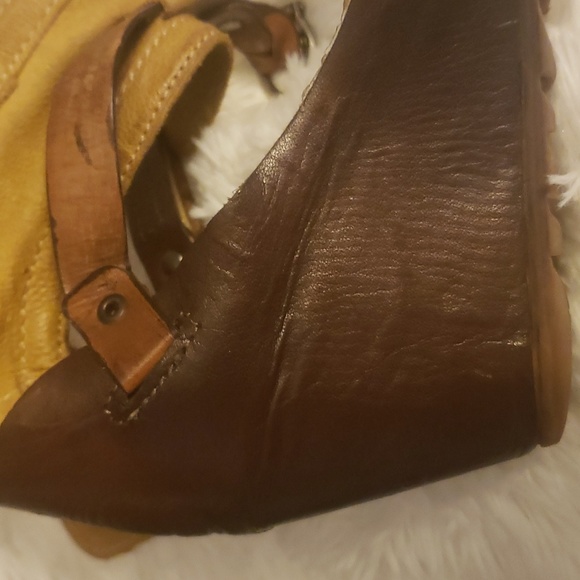 Airstep 2 tone brown leather shoes - Picture 11 of 12